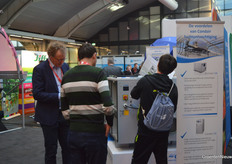 Last-minute addition to the fair: Condair.